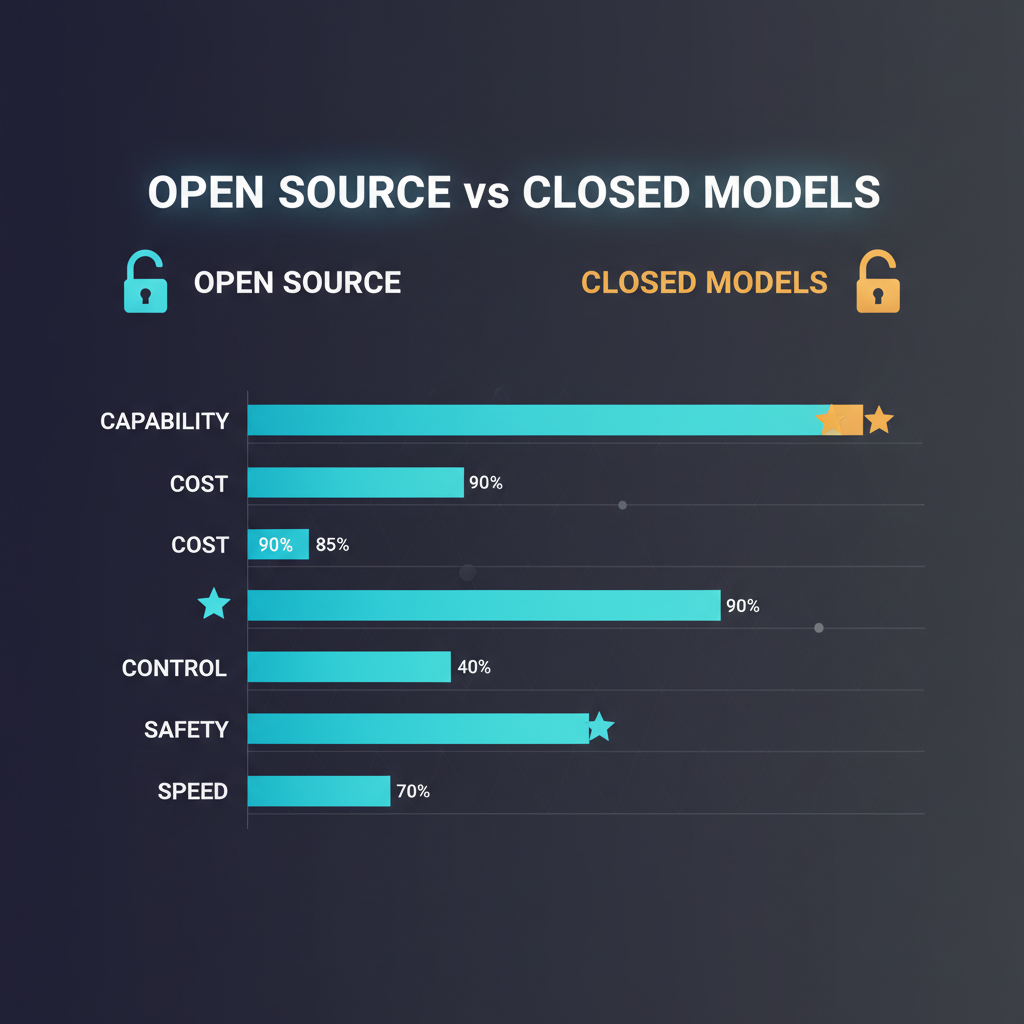 Open Source vs. Closed Models: The Battle for AI's Future