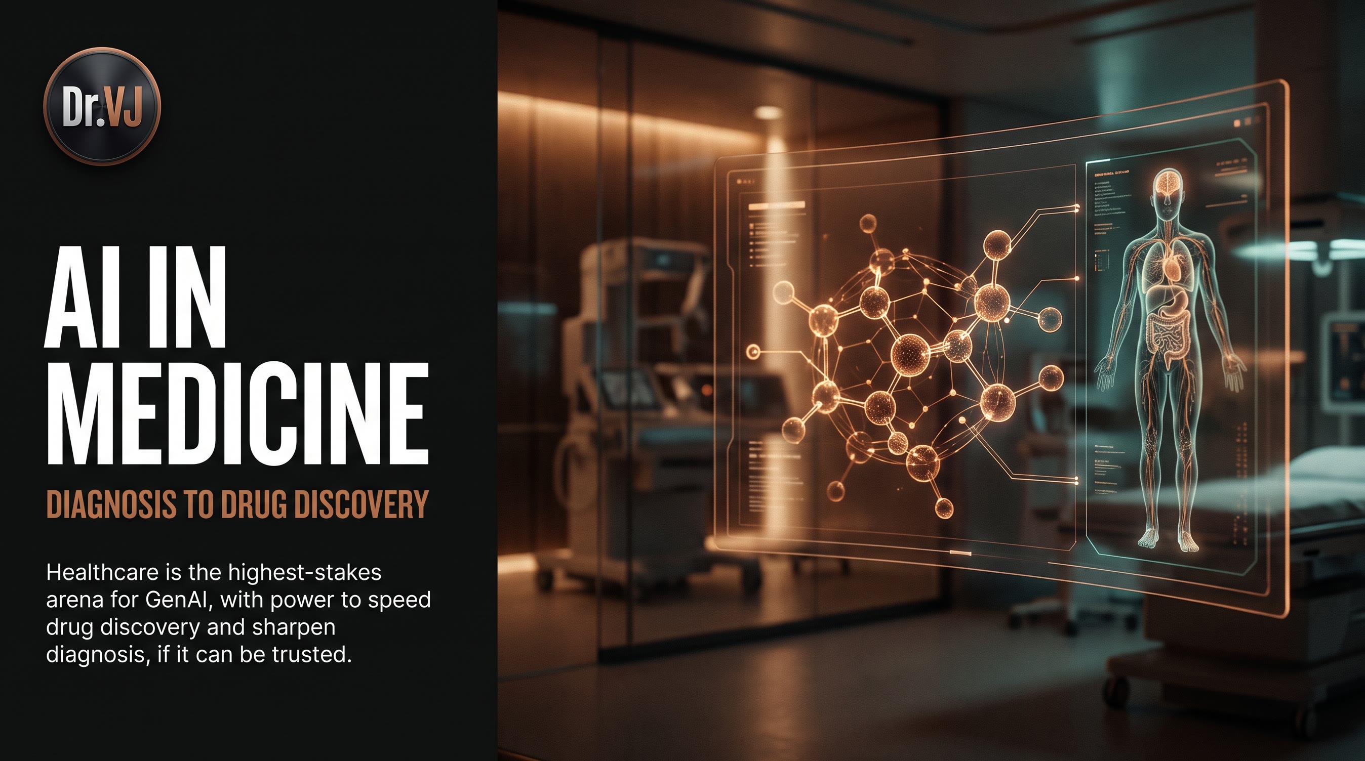 GenAI in Healthcare: From Diagnosis Assistance to Drug Discovery