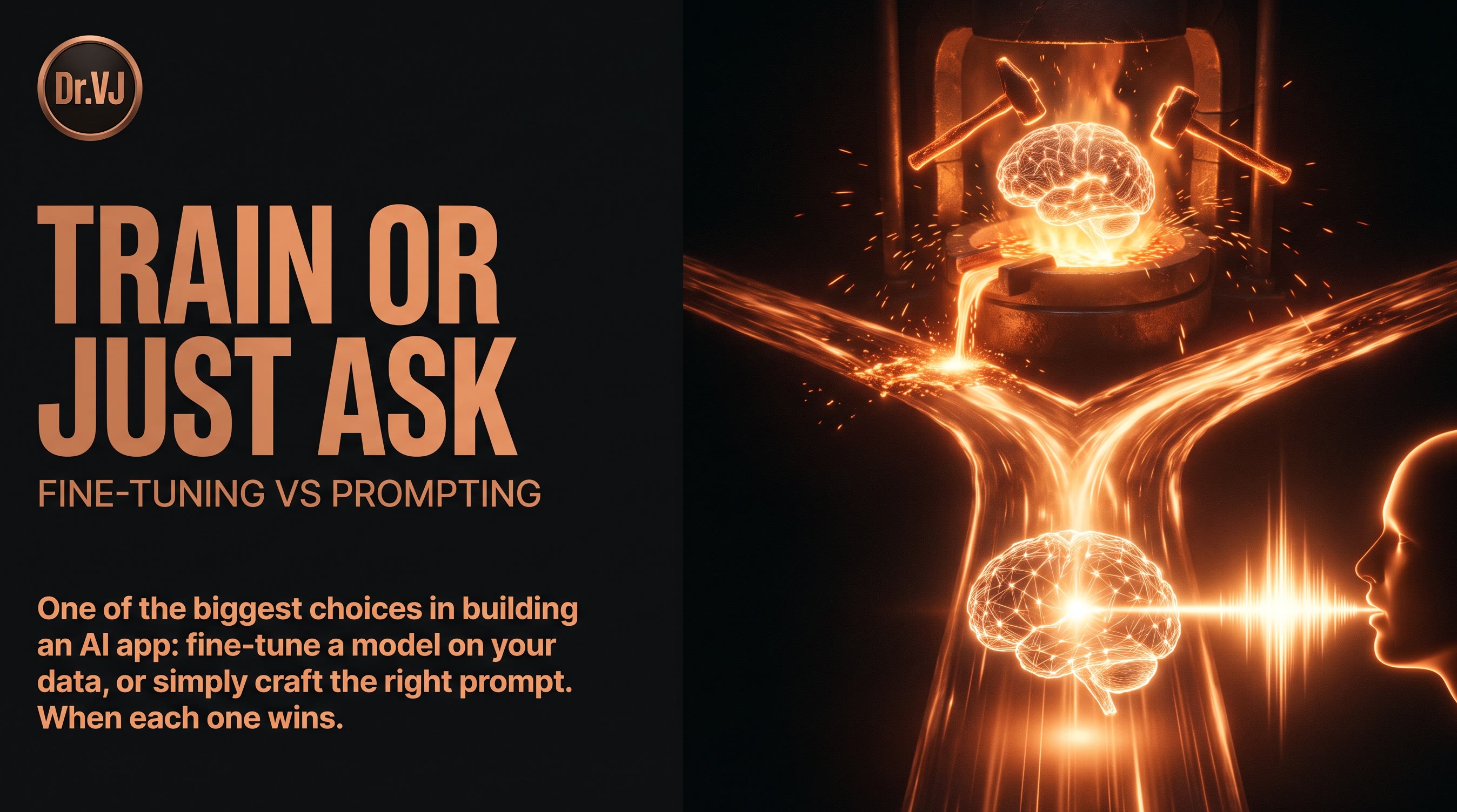Fine-Tuning vs. Prompting: When to Train and When to Just Ask