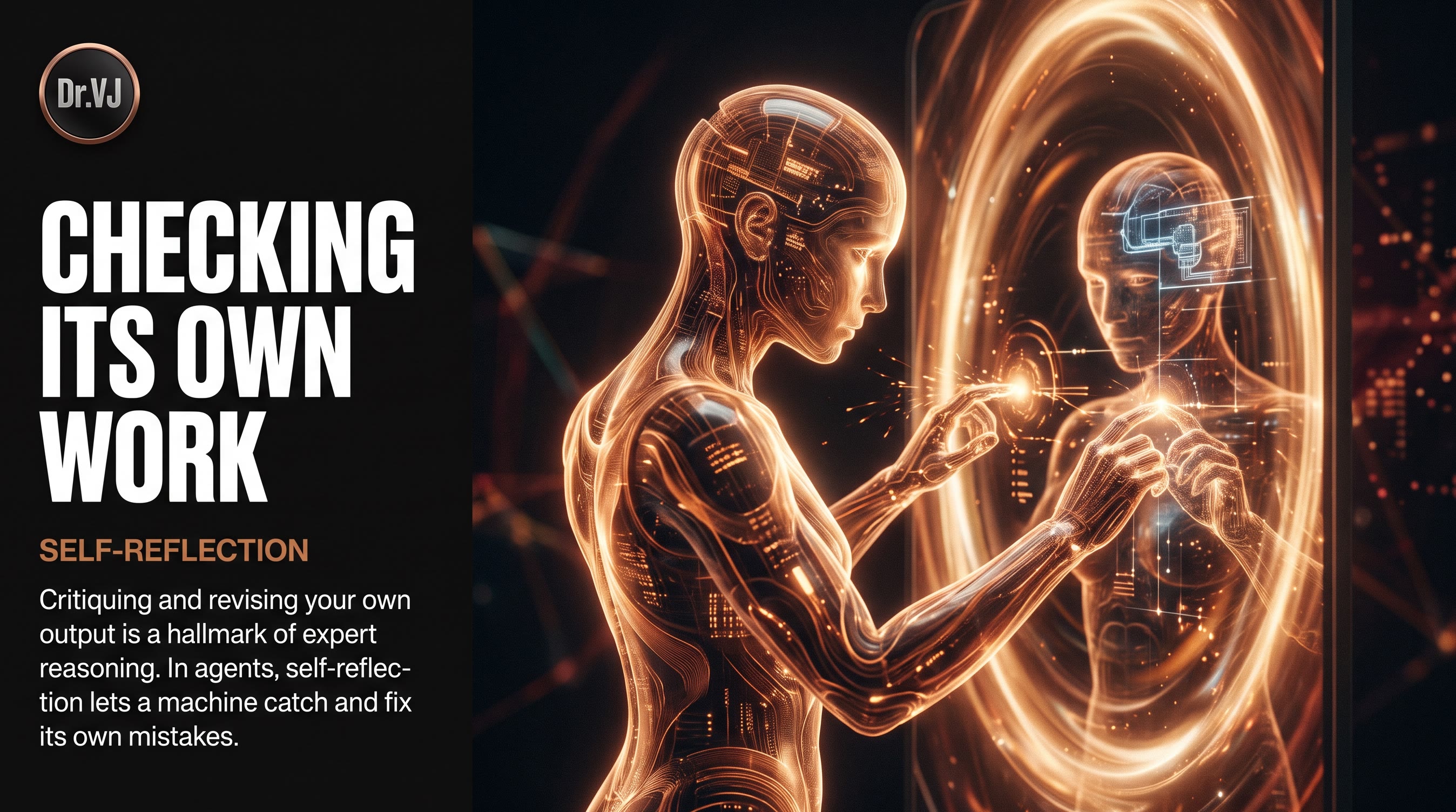 Self-Reflection in AI Agents: When Machines Check Their Own Work