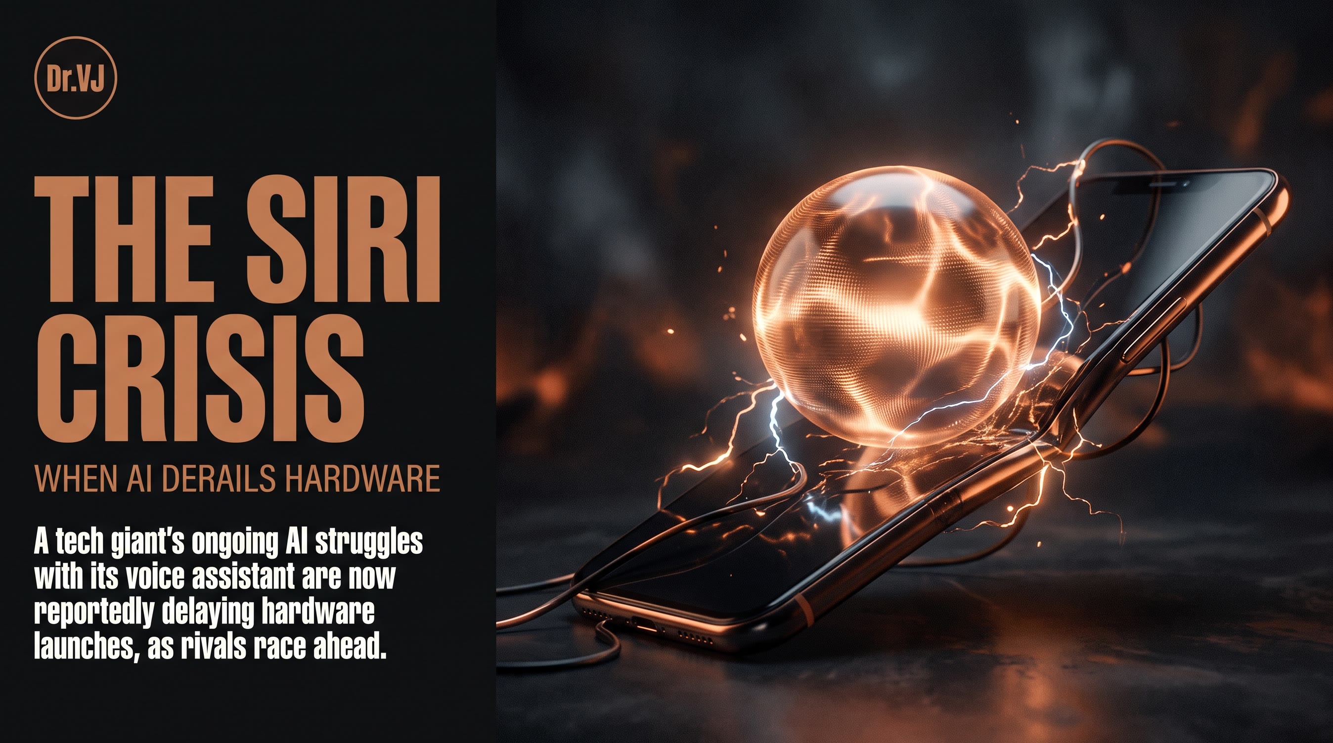 Apple's Siri Crisis: When AI Struggles Derail Hardware Launches