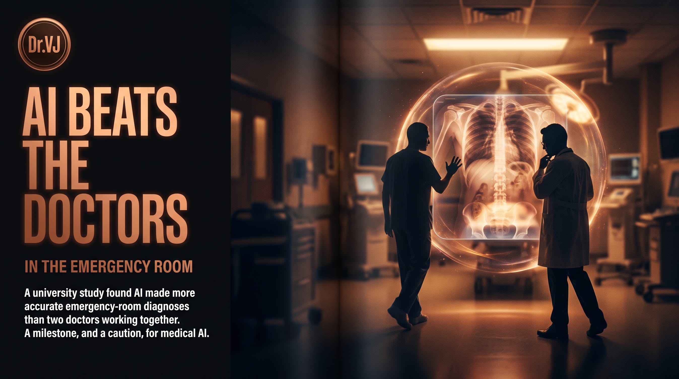 Harvard Study: AI Outperforms Two Doctors in Emergency Room Diagnoses