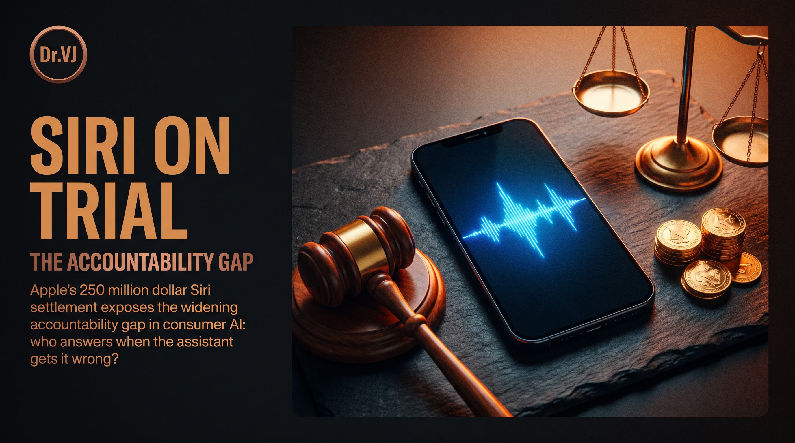 Apple's $250M Siri Settlement: The Accountability Gap in Consumer AI