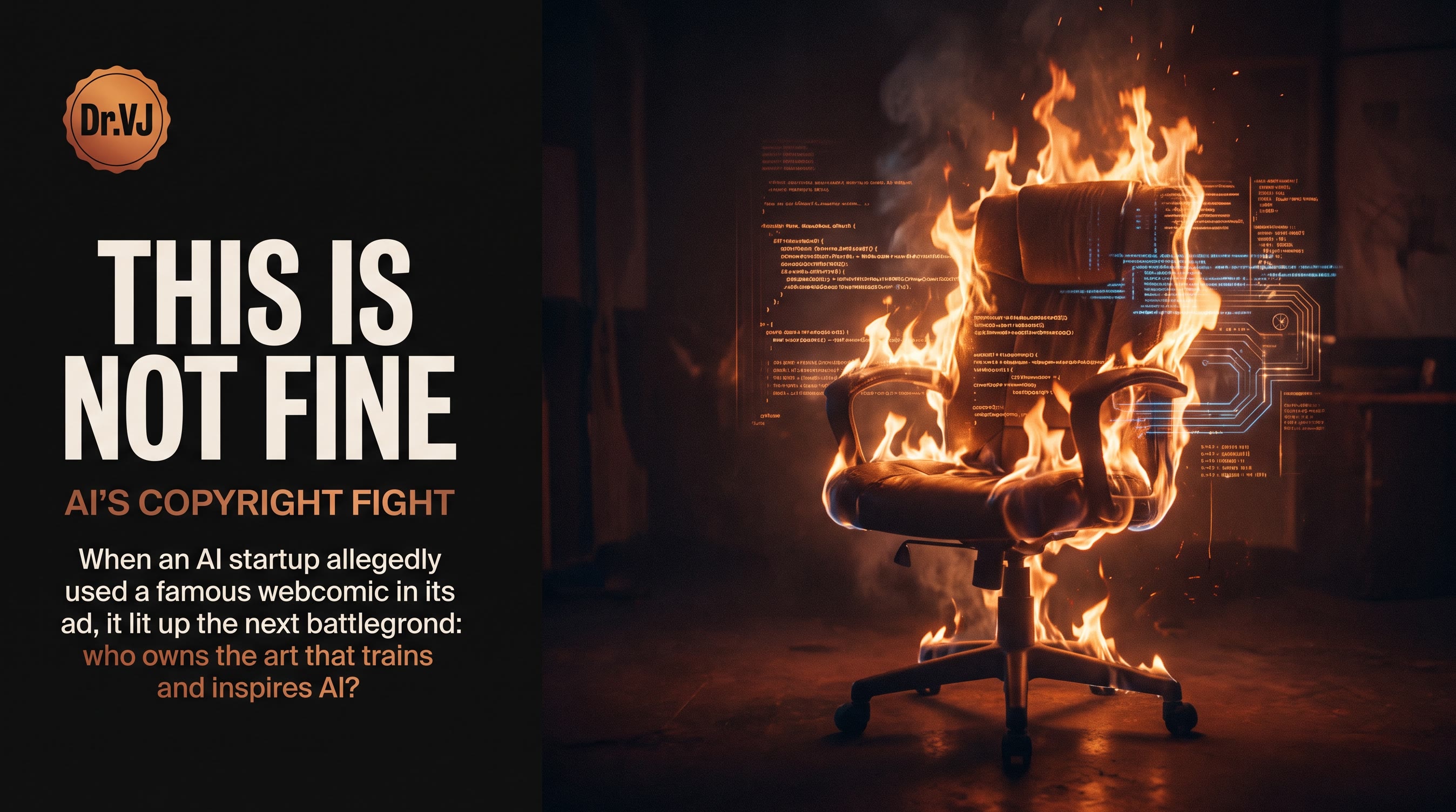 The 'This Is Fine' Meme Meets AI: Why Copyright Infringement Is the Next Big AI Battleground