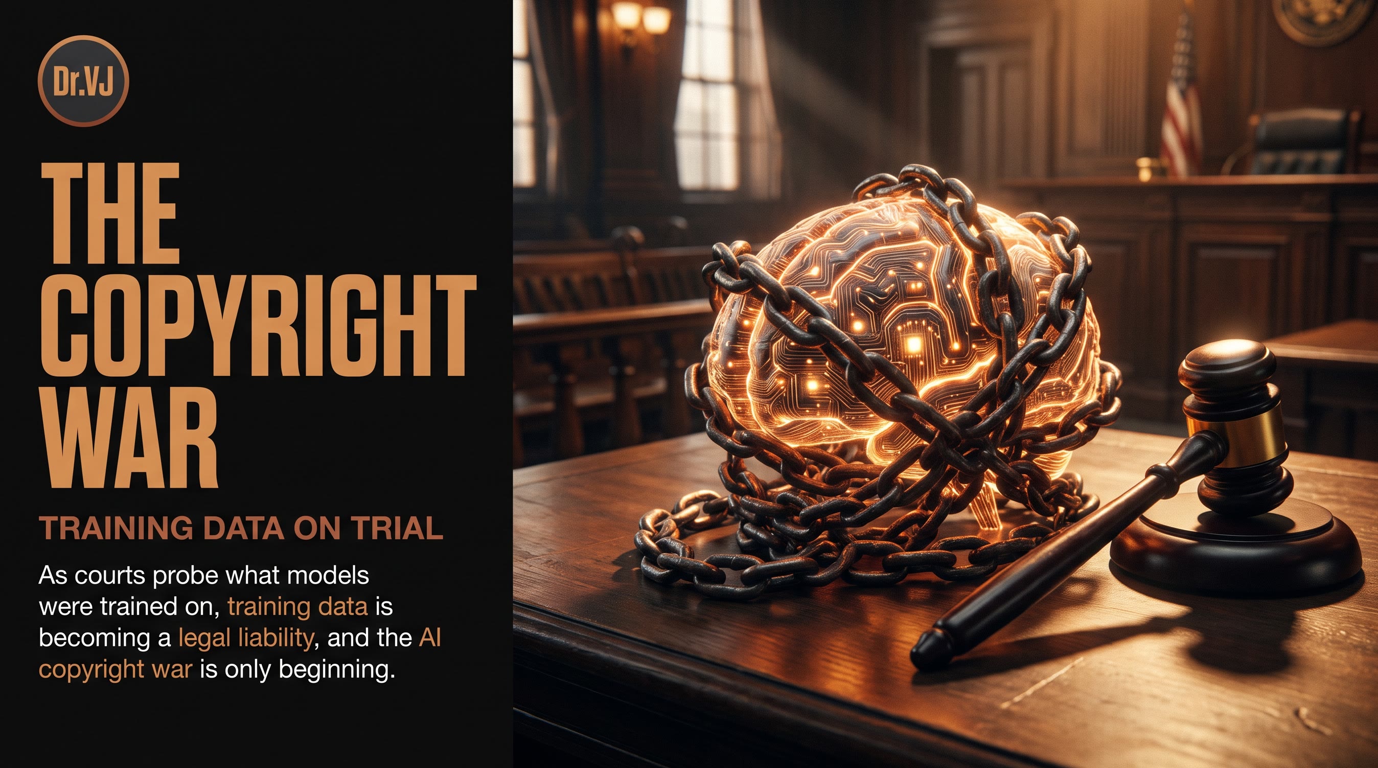 The AI Copyright War: When Training Data Becomes a Liability