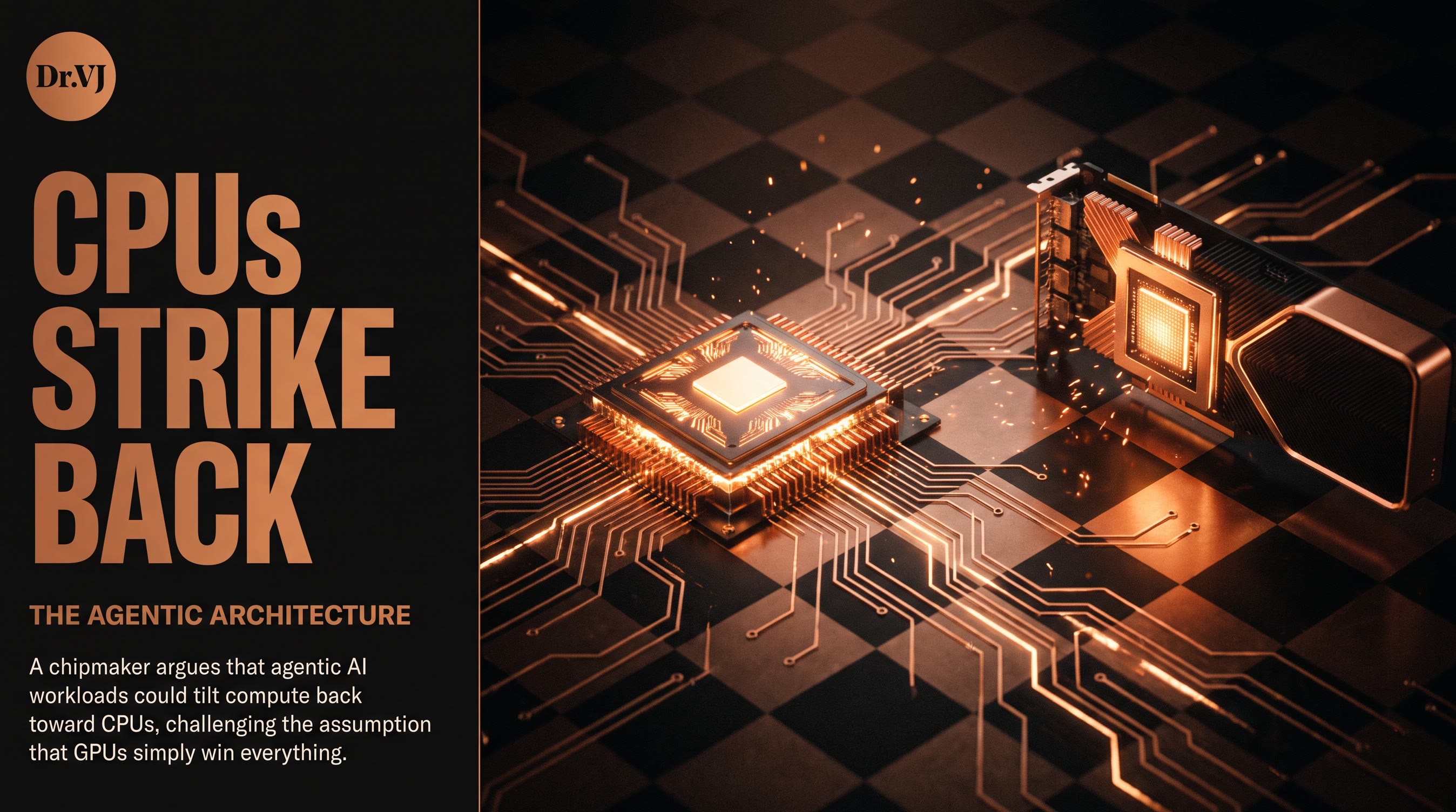 AMD's Counterintuitive Bet: Agentic AI Could Favor CPUs Over GPUs