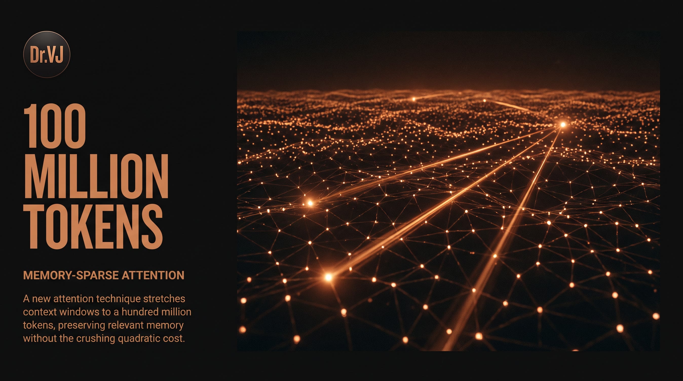 Memory-Sparse Attention: The Technical Breakthrough That Scales LLM Context to 100M Tokens