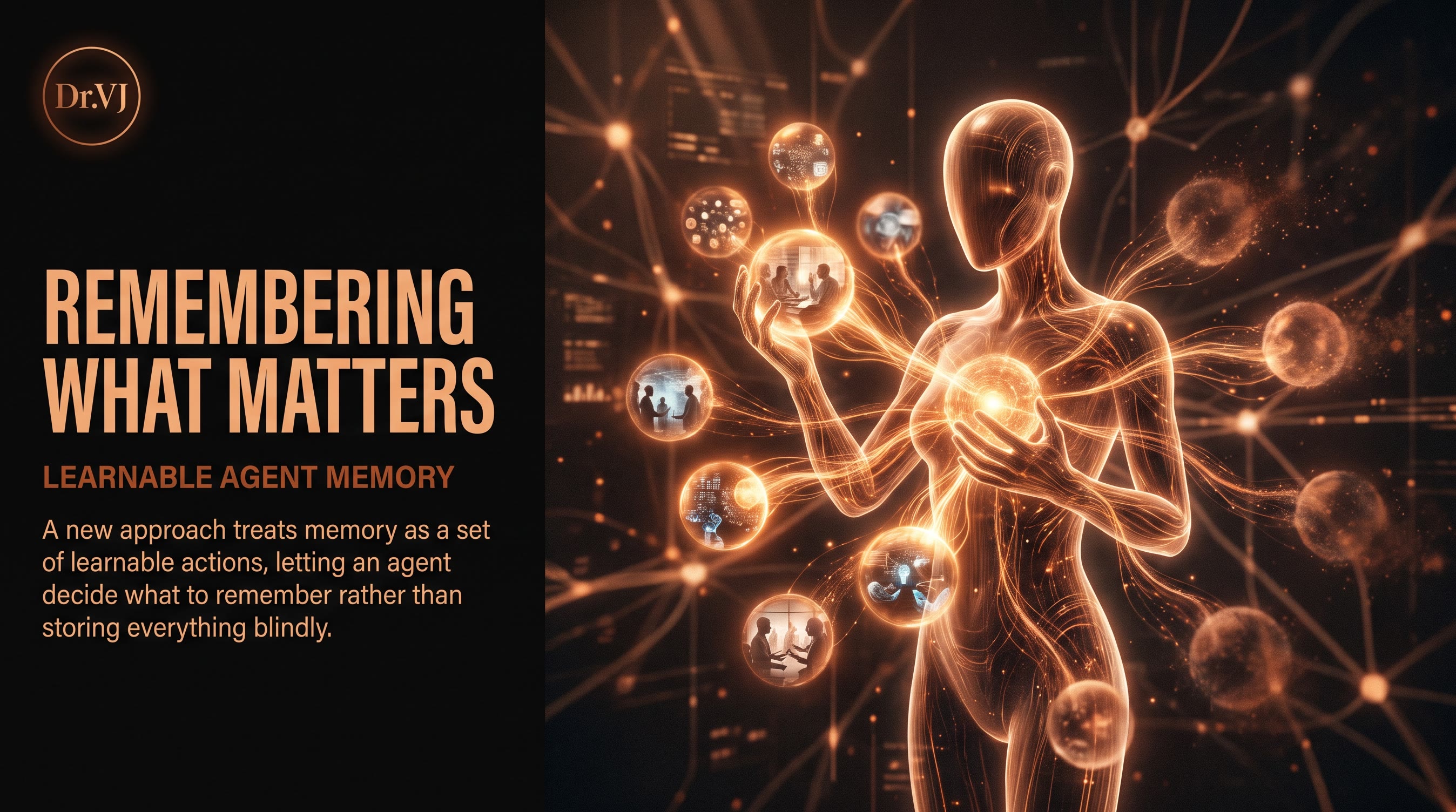 AgeMem: Teaching Agents to Remember What Actually Matters