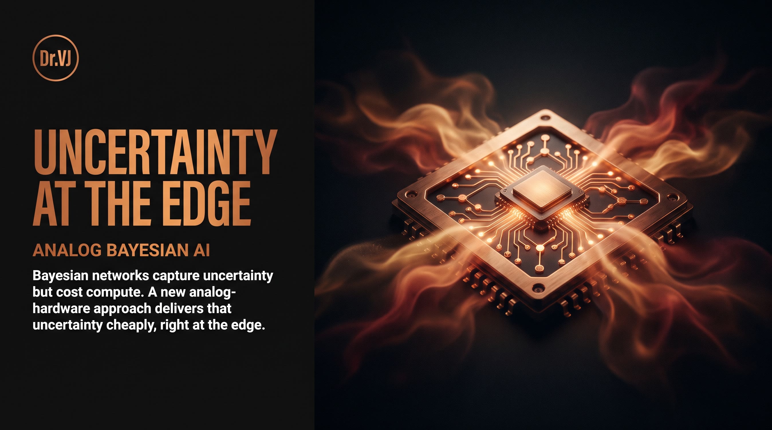 Bayesian Neural Networks on Analog Hardware: Uncertainty at the Edge Without the Compute Cost