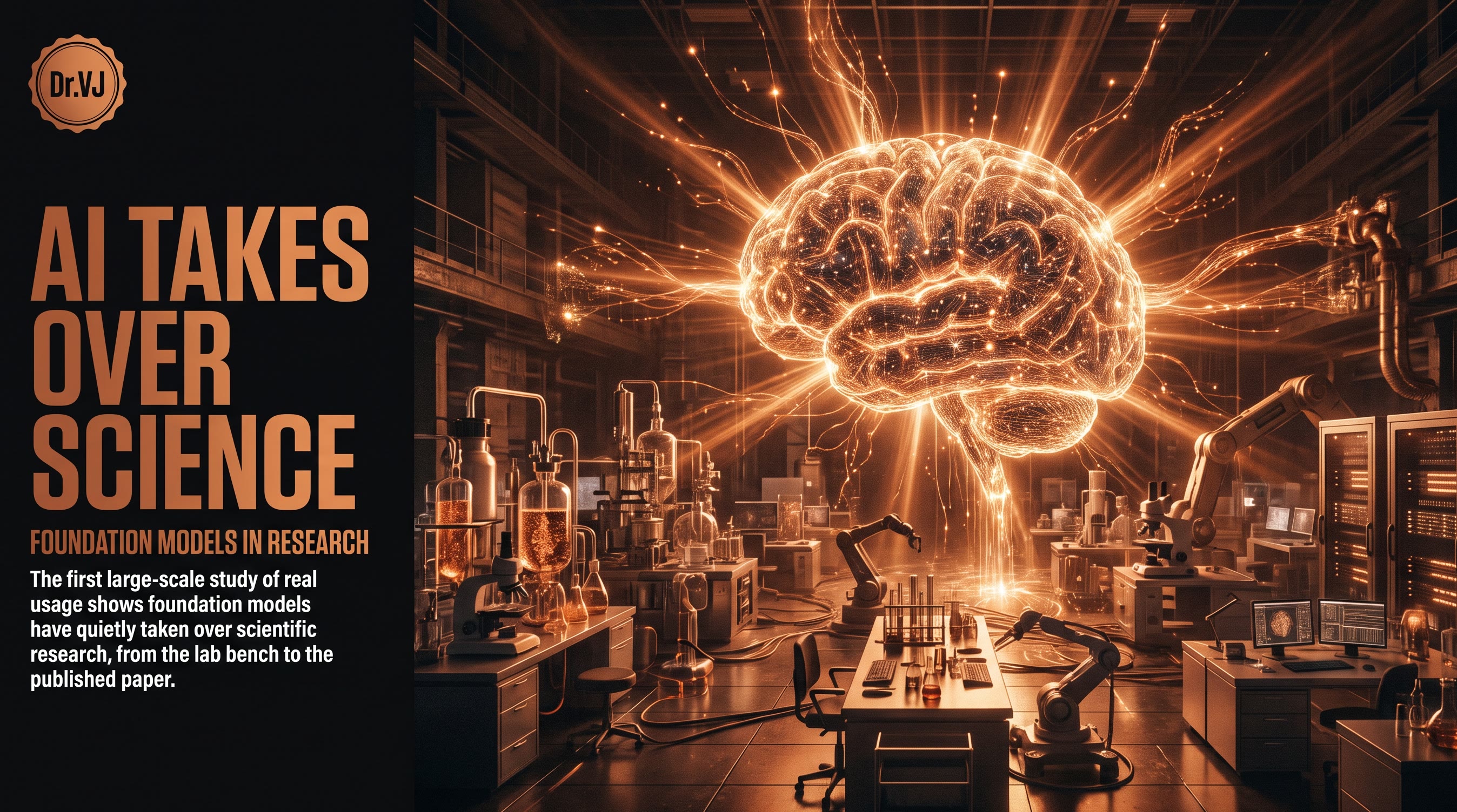 The Data Is In: Foundation Models Have Taken Over Scientific Research