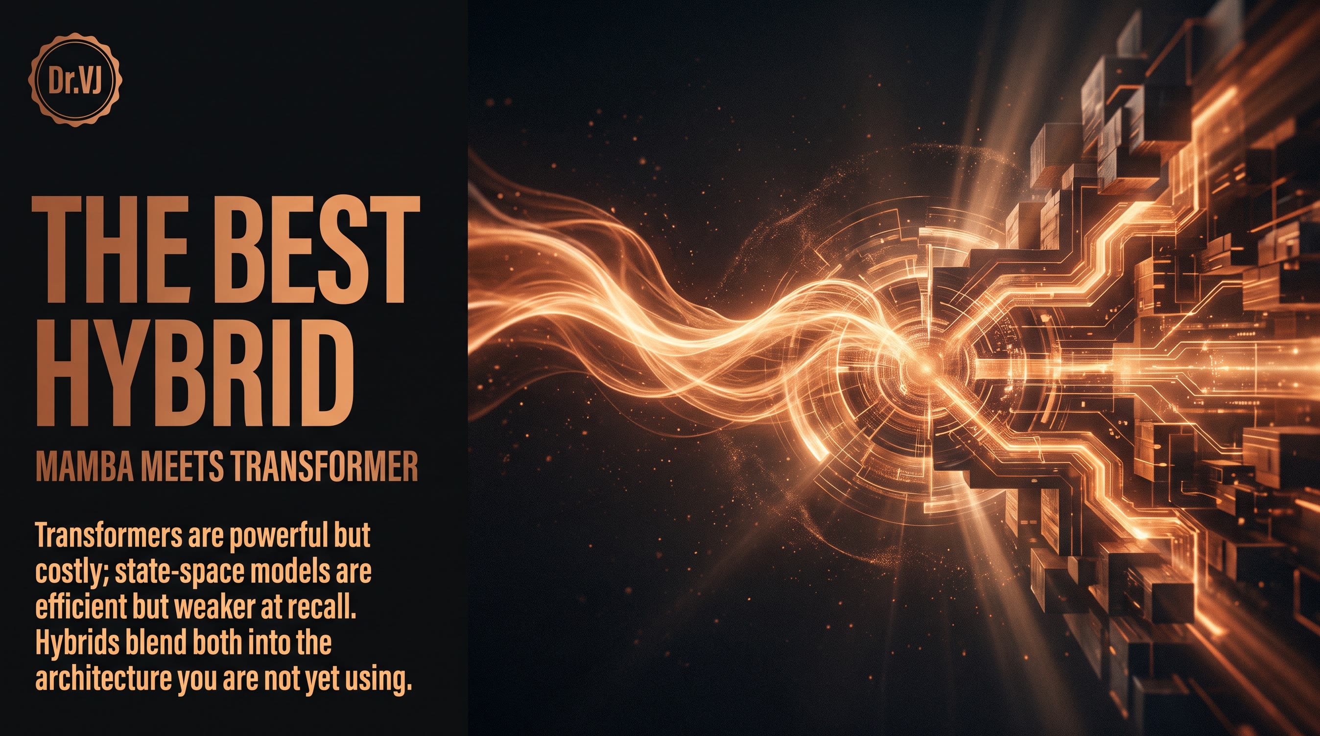 Mamba-Transformer Hybrids: The Best Architecture You're Not Using Yet