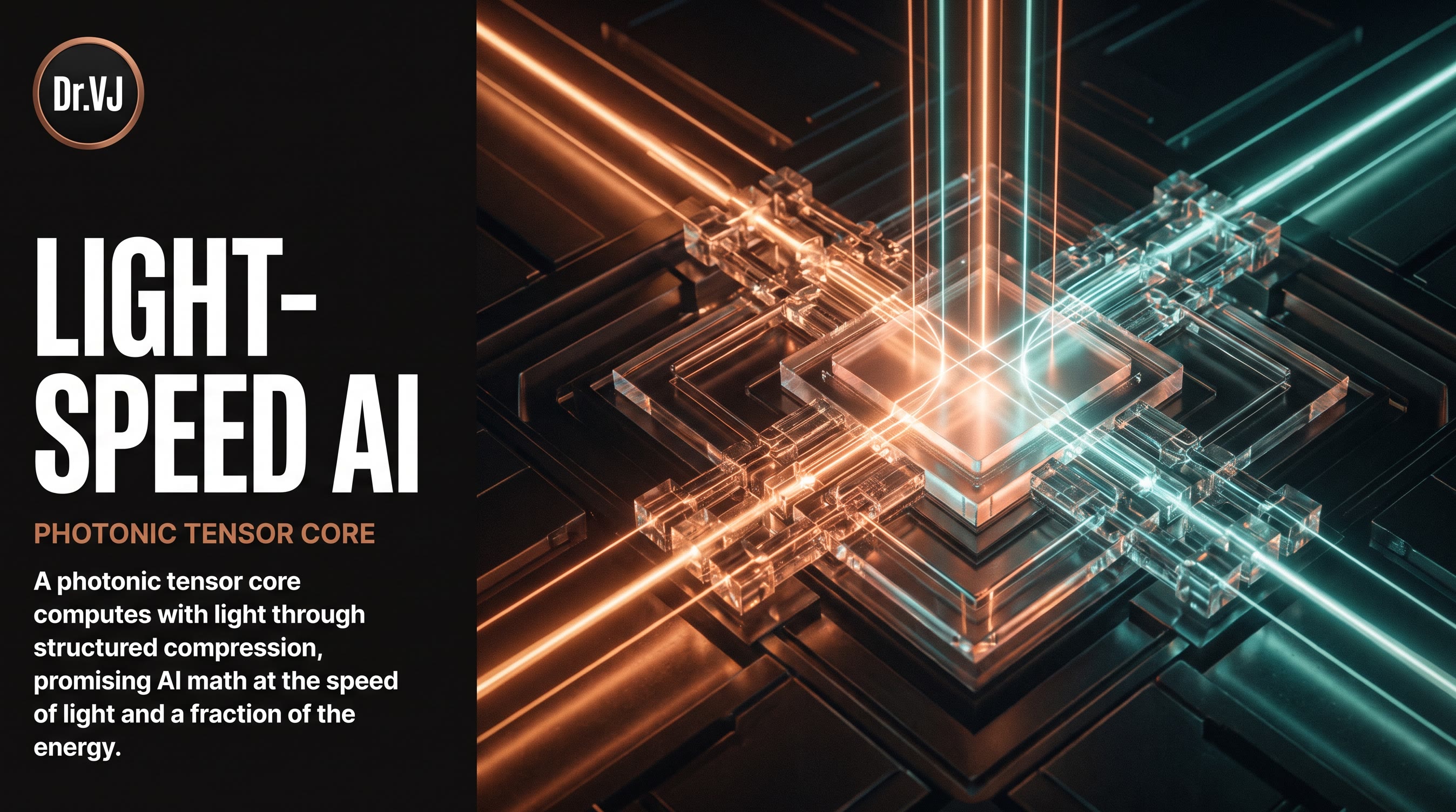 Light-Speed AI: The Hardware-Efficient Photonic Tensor Core That Could Change Everything