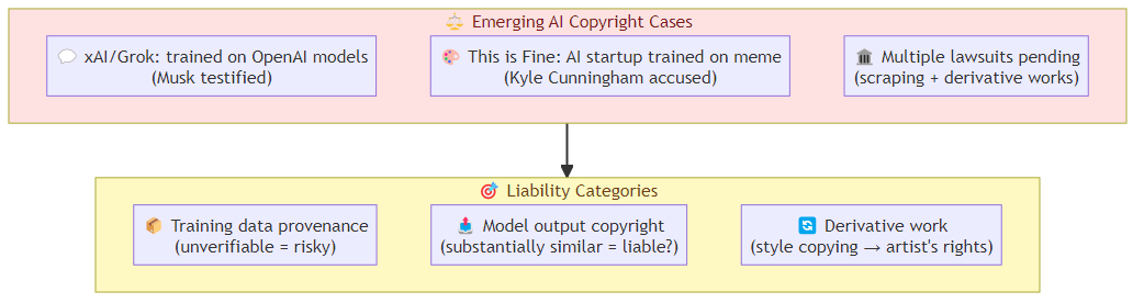The AI Copyright War: When Training Data Becomes a Liability